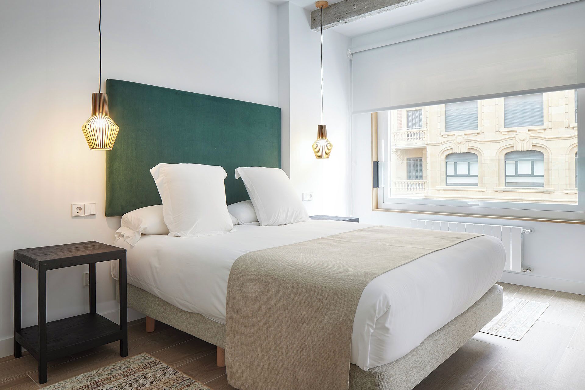 1 bedroom, iron/ironing board, bed sheets