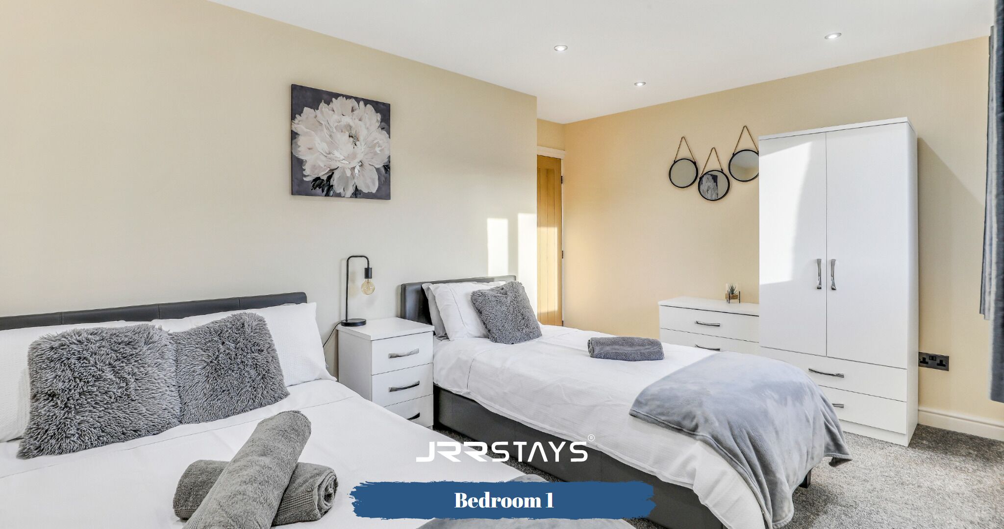 3 bedrooms, iron/ironing board, free WiFi, bed sheets