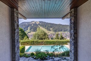 Uitzicht vanuit accommodatie