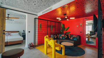 Suite, Pool View (Room 666) | Living area