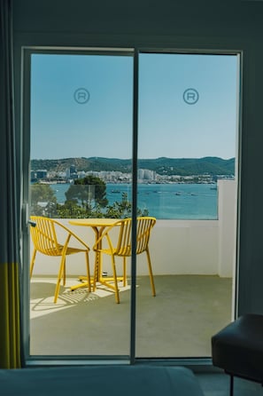 Estudio, balcón, vista al mar | Terraza o patio