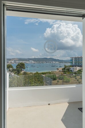 Estudio, balcón, vistas al mar | Terraza o patio