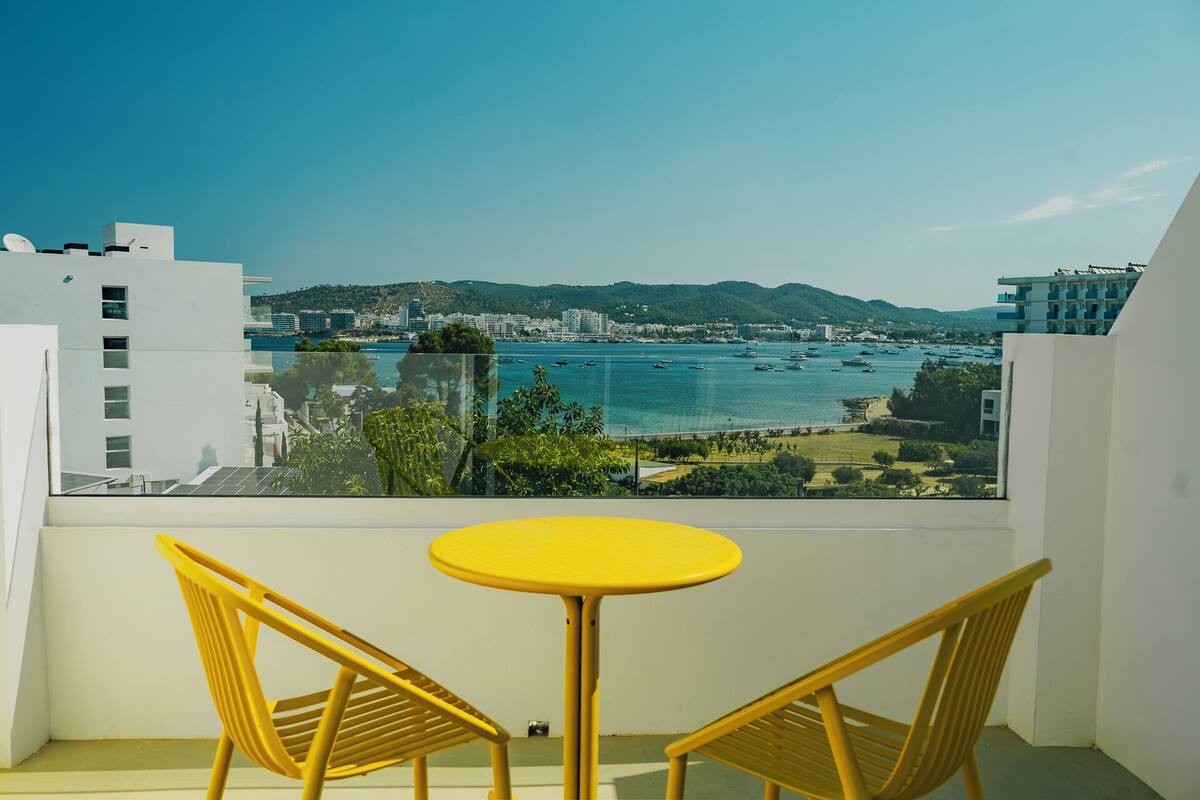 Estudio, balcón, vistas al mar | Terraza o patio