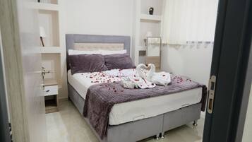 Family Apartment, Multiple Beds, Kitchen | 1 bedroom, minibar, desk, laptop workspace