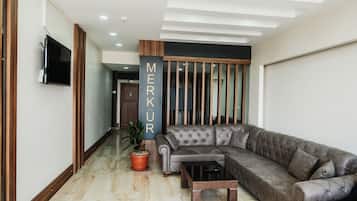 Sala de estar en el lobby