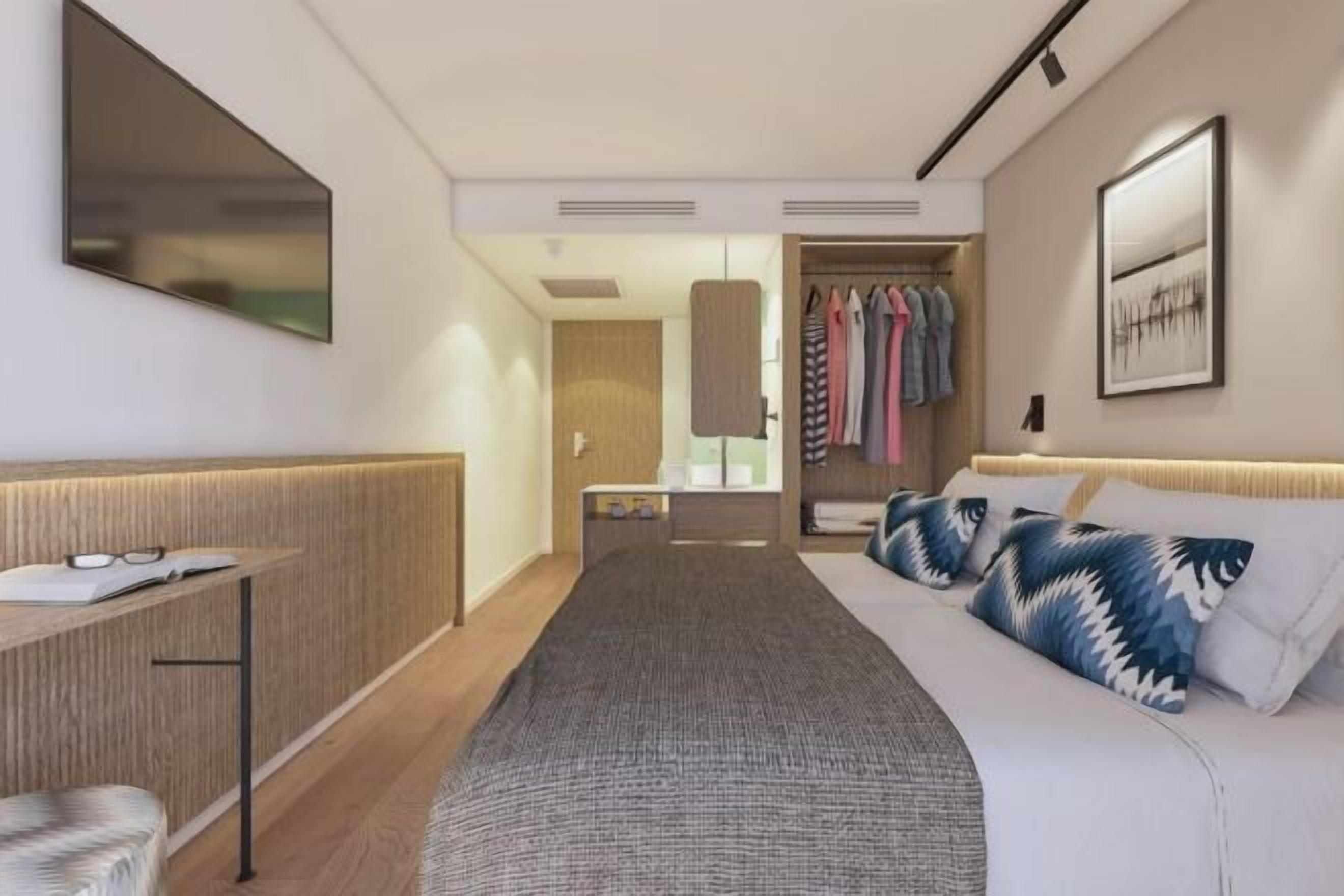 Zimmersafe, Schreibtisch, Verdunkelungsvorhänge, schallisolierte Zimmer