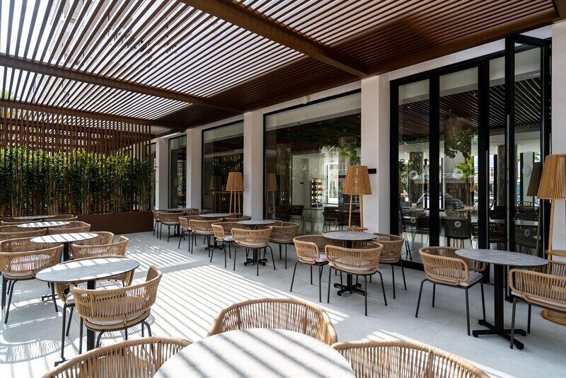 Restaurante al aire libre