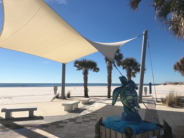Beach nearby