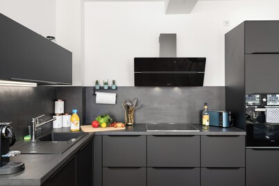 Golden Loft - 92qm, zentral & ruhig, Messe/HBF n