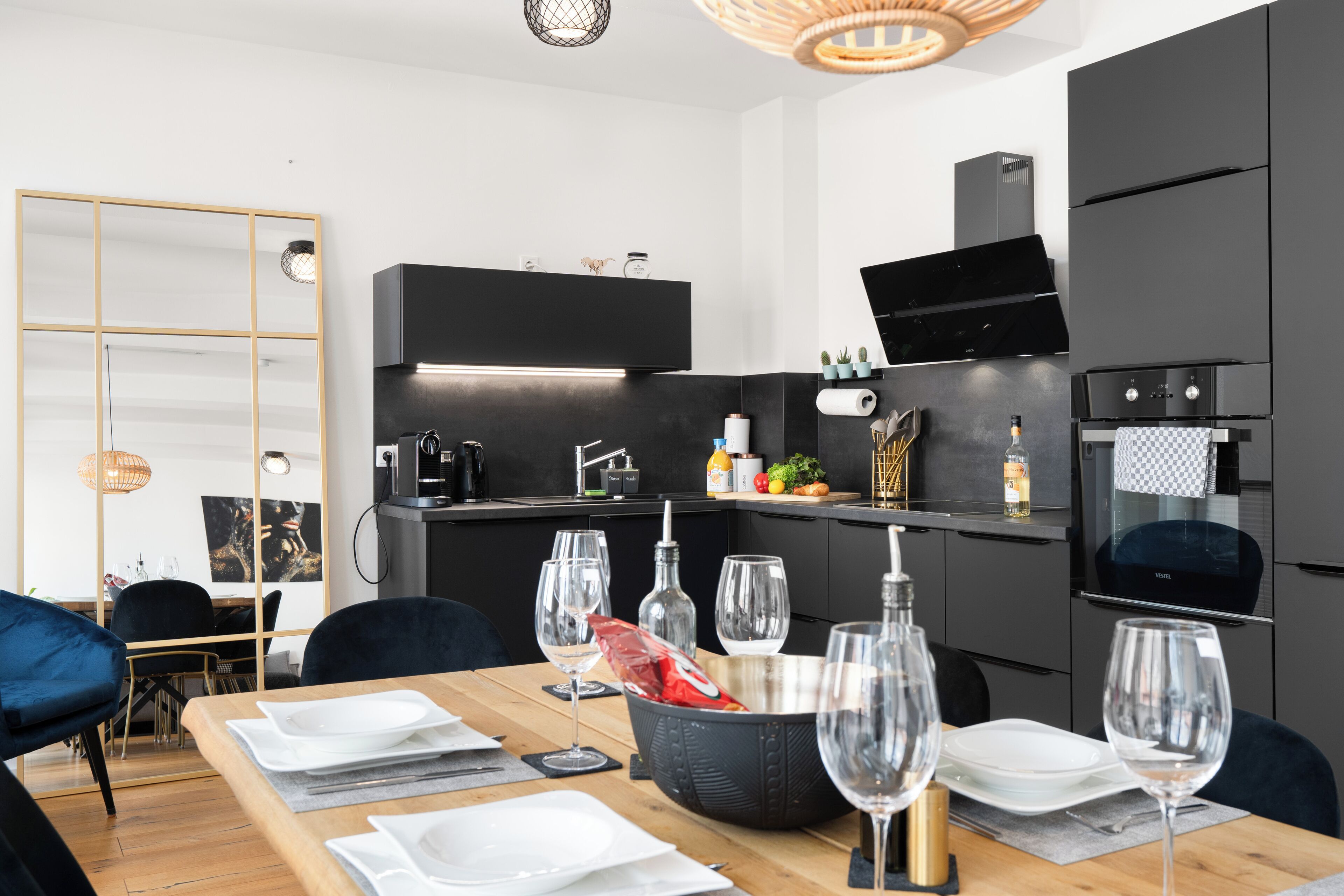 Kühlschrank, Herdplatte