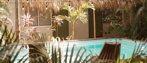 Majoituspaikan julkisivu