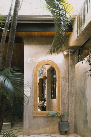 Economy Double Room | Terrace/patio - Refugio Lodge (Tamarindo)