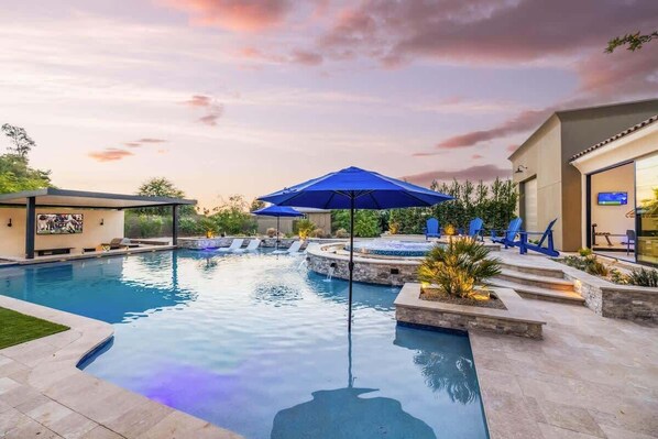 Pool - Private Theater, Swim-up Bar, Bowling Alley, Pool (Scottsdale)