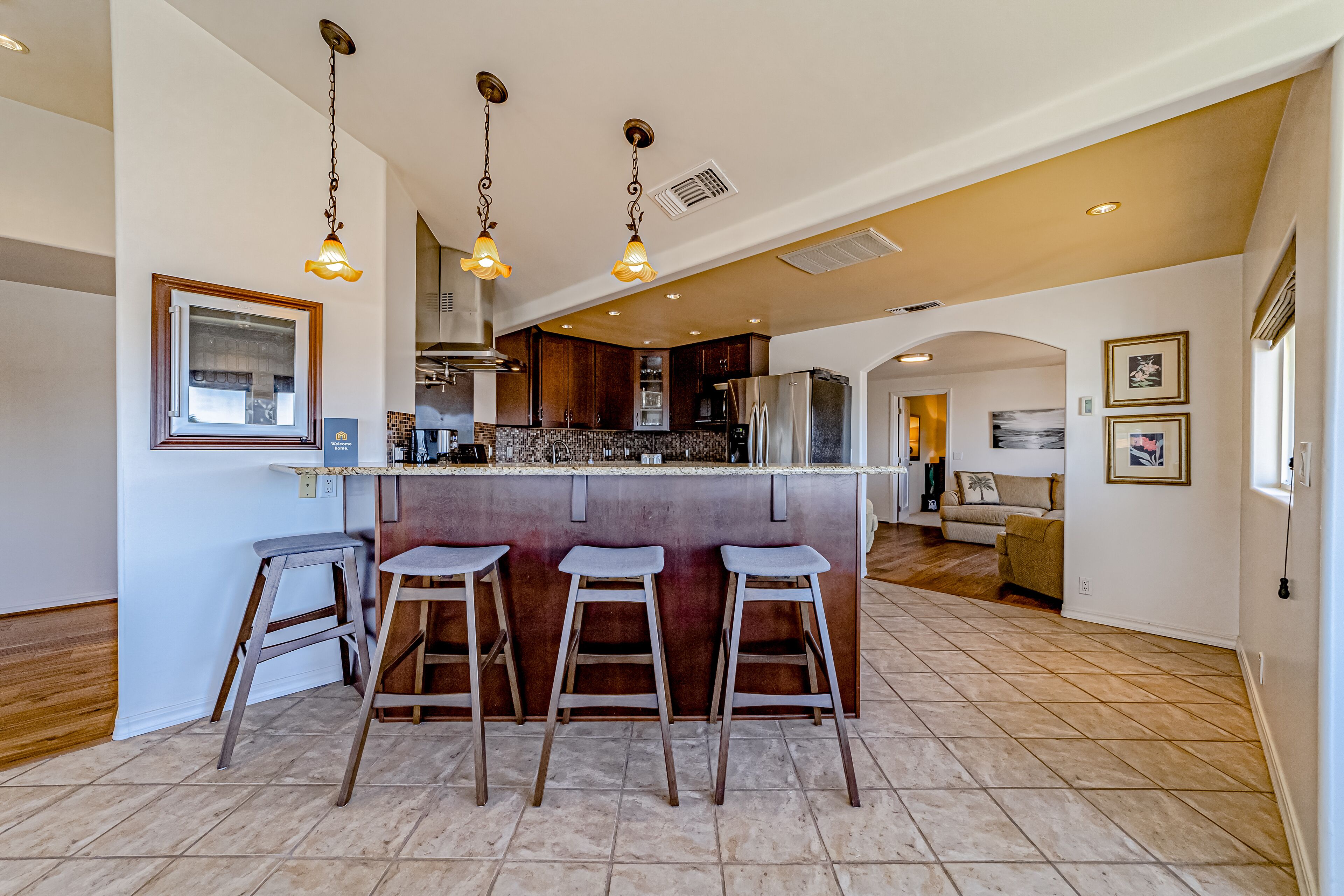 Ocean- & river-view home with EV charger, deck, & central AC - walk to beach