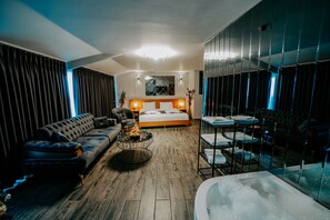 Deluxe-Zimmer | 1 Schlafzimmer, kostenloses WLAN, Bettwäsche