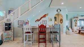 Interior - Atlantis: 4  BR, 3.5  BA House in Crystal Beach, Sleeps 12 (Bolivar Peninsula)