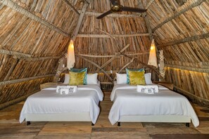 Refugio Solarium | Allergitestet sengetøy, minibar og sengetøy