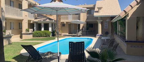 Seasonal outdoor pool
