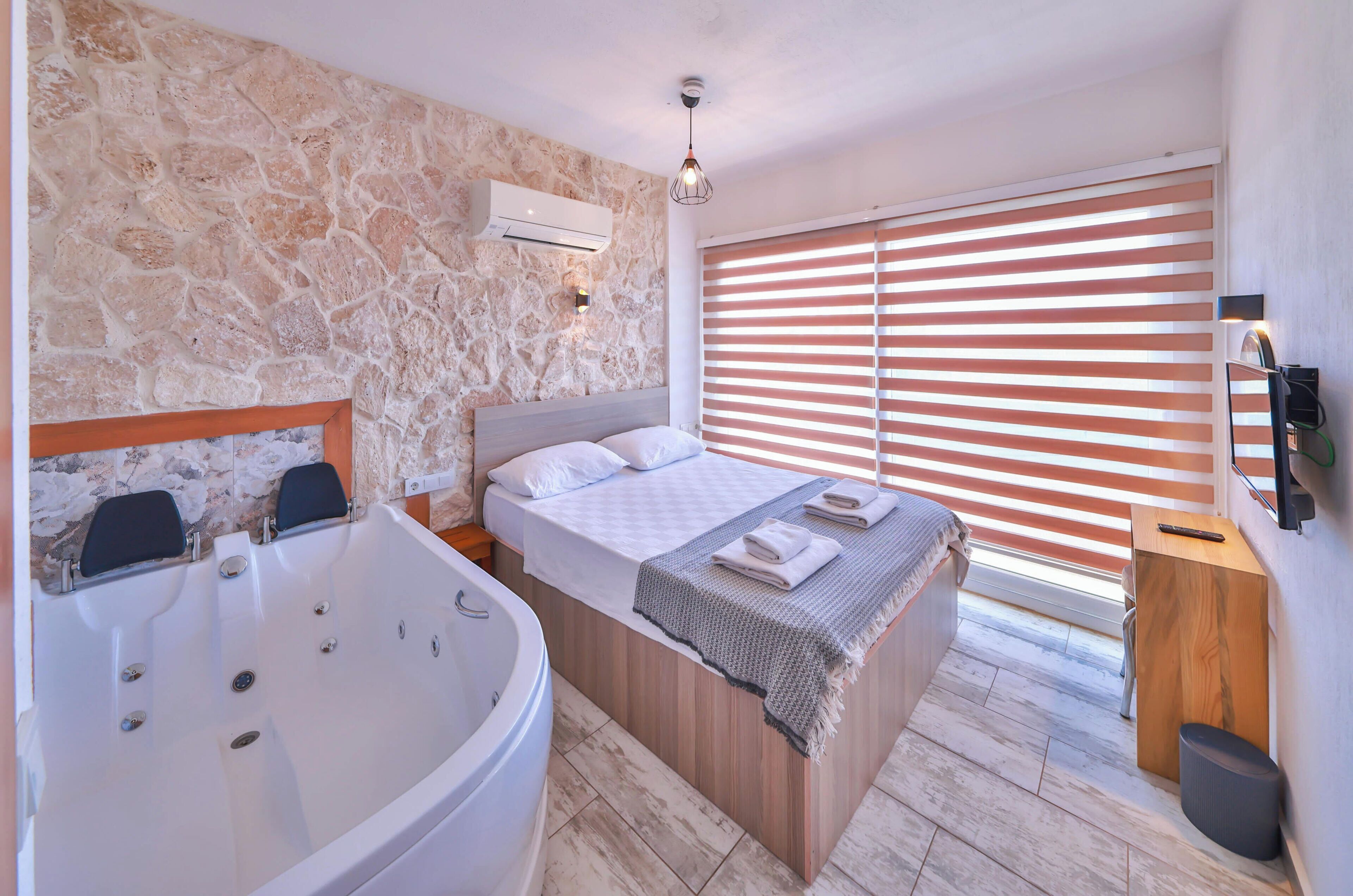 Villa Onay 2 | Biancheria da letto di alta qualità, copriletto in piuma