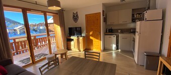 Charmant T3 en résidence proche pistes et commerces  balcon plein sud