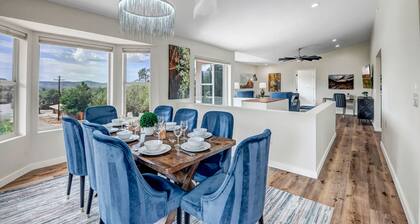 Experience luxury in this spacious 4-bedroom Sedona Maxwell Ridge with stunning red rock views.