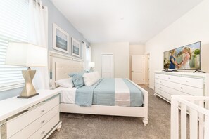 9 bedrooms, travel crib, free WiFi, bed sheets - NEAR DISNEY, GOLF, SPA, Game room, Kids room 19015 (Four Corners)