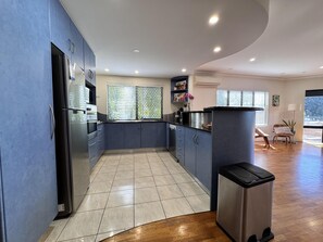 Microwave, stovetop, dishwasher, eco-friendly cleaning products