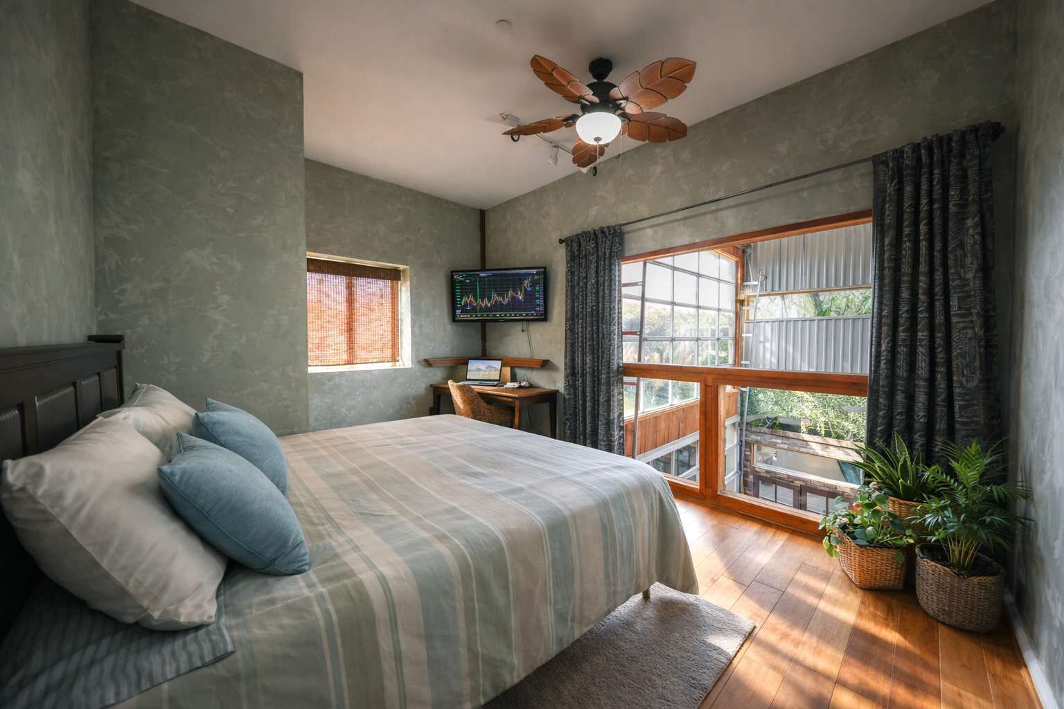 9 bedrooms, desk, iron/ironing board, travel crib