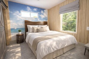 6 bedrooms, desk, iron/ironing board, travel cot