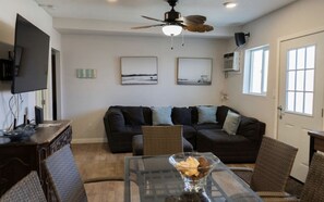 TV, stereo, offices
