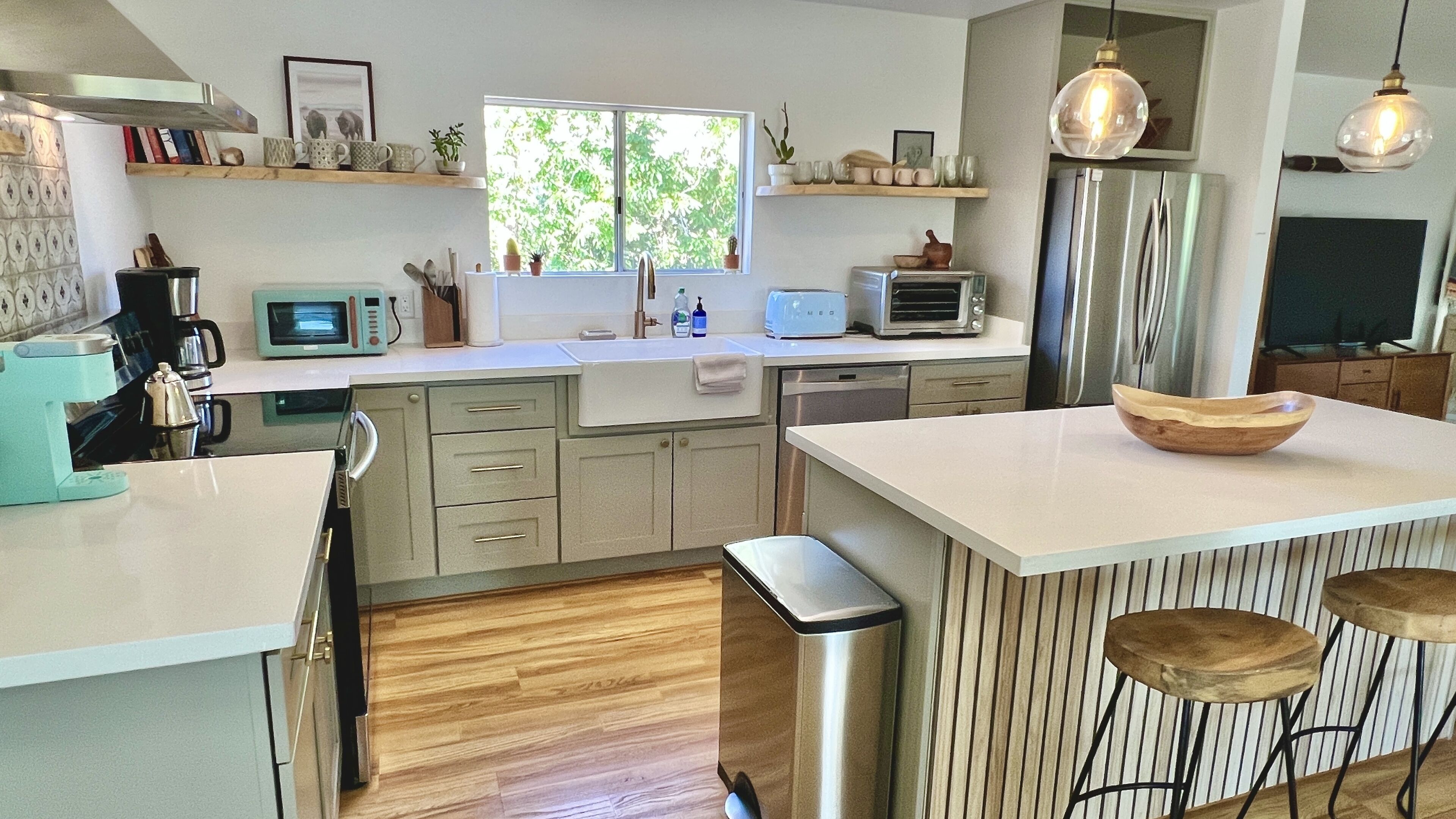 5 acre Remote Desert Oasis Palm Springs+Coachella Close+Saltwater Pool+Hot Tub