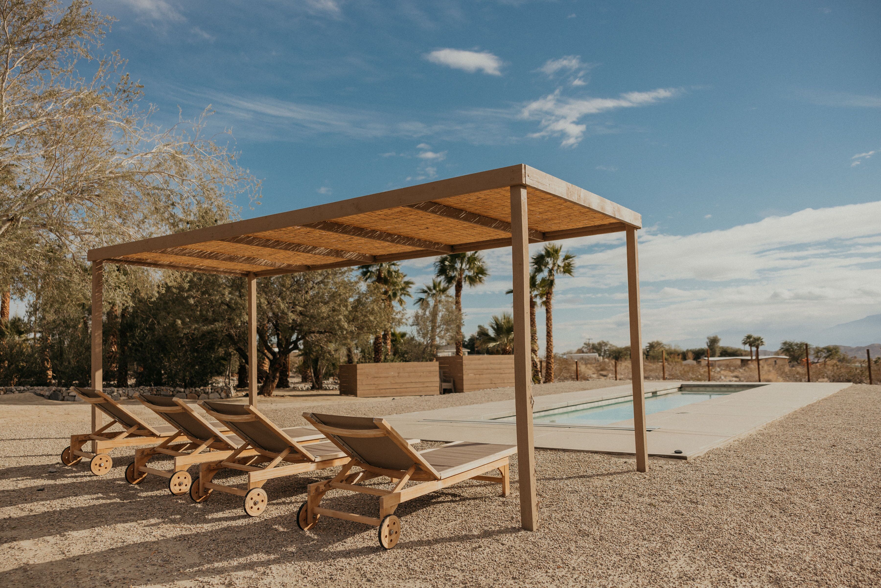 5 acre Remote Desert Oasis Palm Springs+Coachella Close+Saltwater Pool+Hot Tub