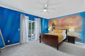 3 bedrooms, desk, iron/ironing board, free WiFi