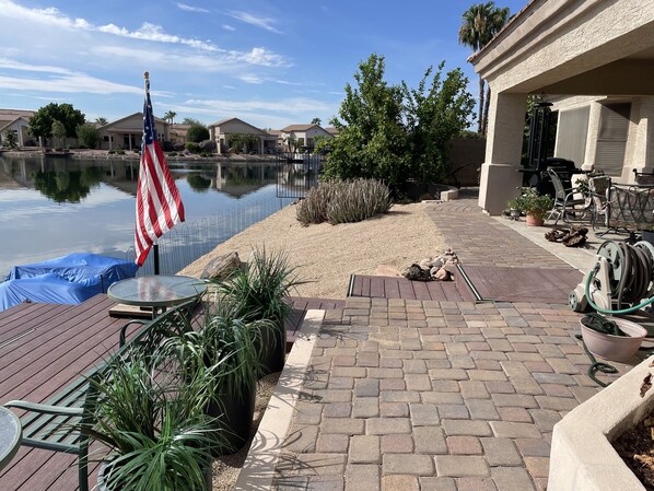 Enceinte de l’hébergement