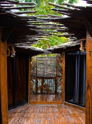 Property grounds - Hostal Malakai Cabanas & Dorms (Tulum)