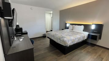 遮光カーテン、WiFi (無料)、ベッドシーツ