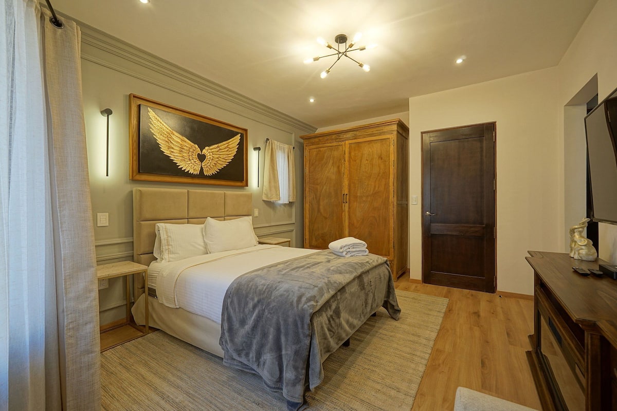 Departamento Confort | 1 habitación, decoración personalizada y muebles diferentes