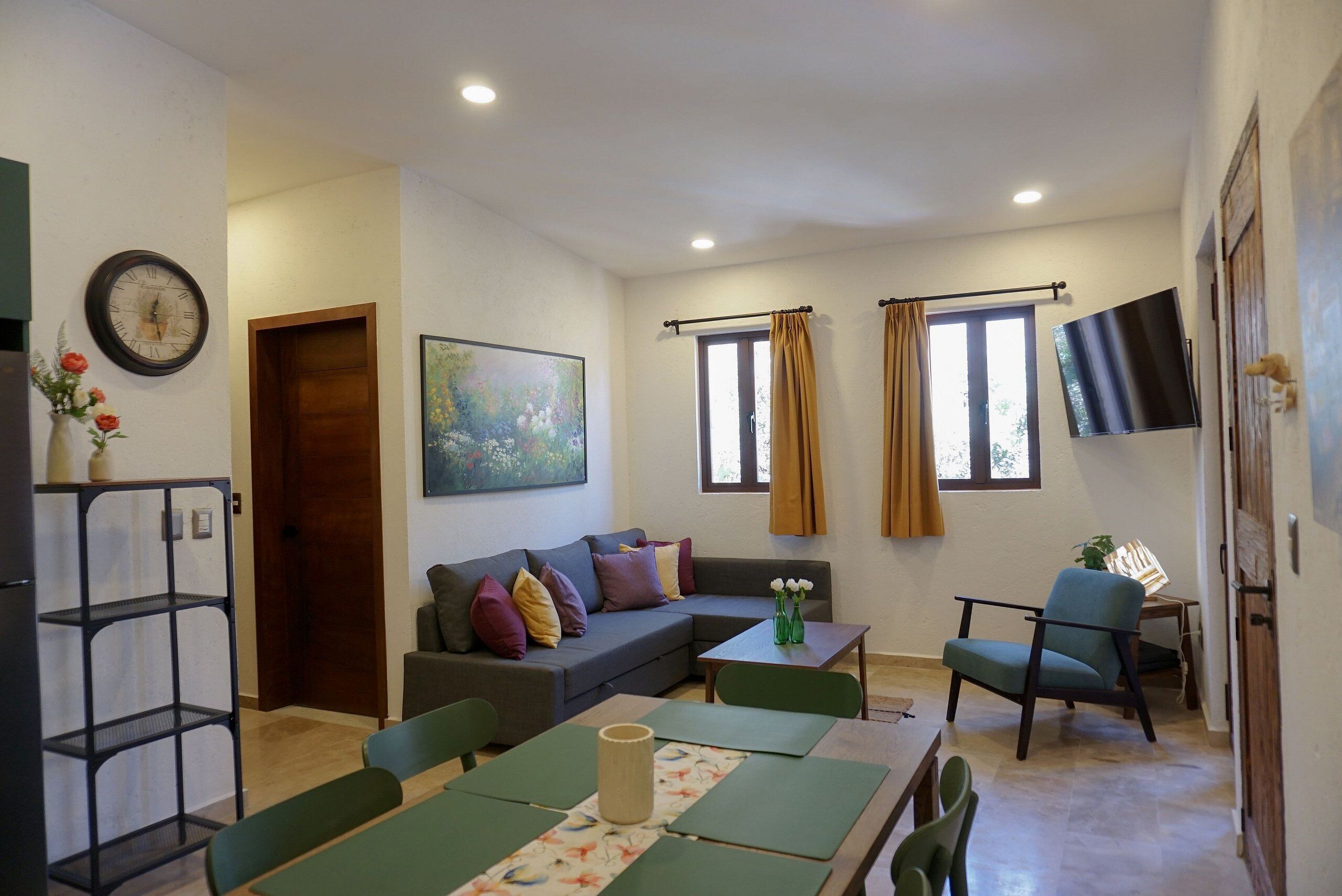 Departamento | Área de sala de estar | Smart TV de 40 pulgadas con canales digitales y televisión 