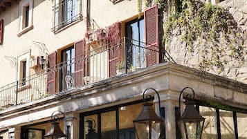 Fassade der Unterkunft