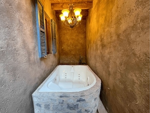 Familien-Loft | Badezimmer | Dusche, Handtücher