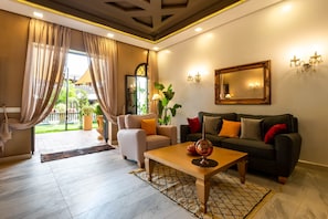 Sitzecke in der Lobby