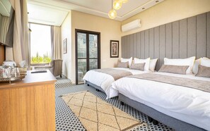 Deluxe Junior Suite | Ropa de cama de alta calidad, camas con pillow-top y minibar 