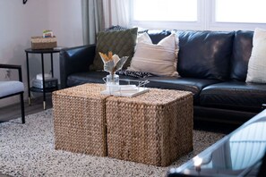 Smart-tv och eldstad