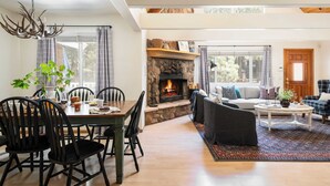 House (3 Bedrooms) | Interior - Hartwood by Avantstay Cozy Big Bear Abode w/ Spacious Deck & Stone Fireplace (Big Bear Lake)