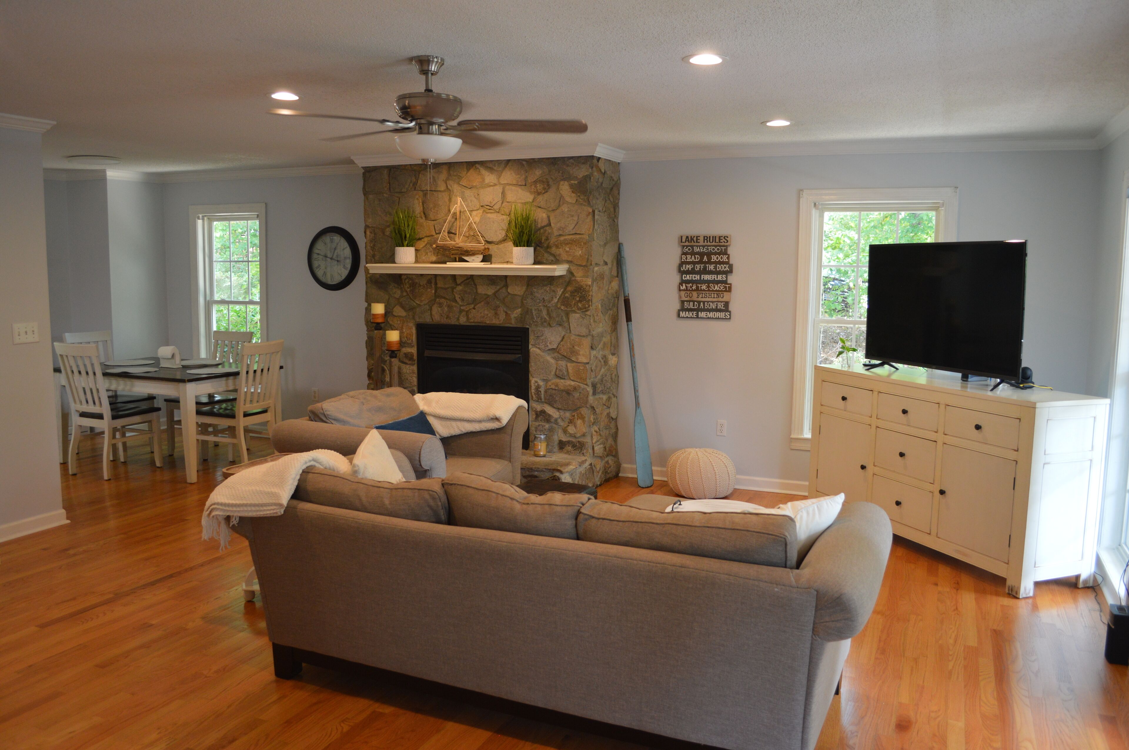 Lake Wateree Lakefront 3BR 3BA Home with Dock and Toys in PEACEFUL Cove