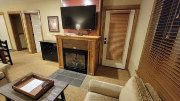 Älytelevisio, takka