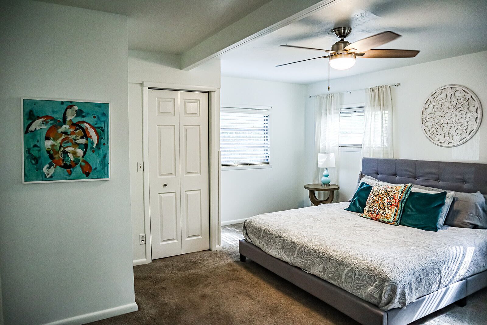 Peaceful, Central 4BD with Carport and 65" TV!