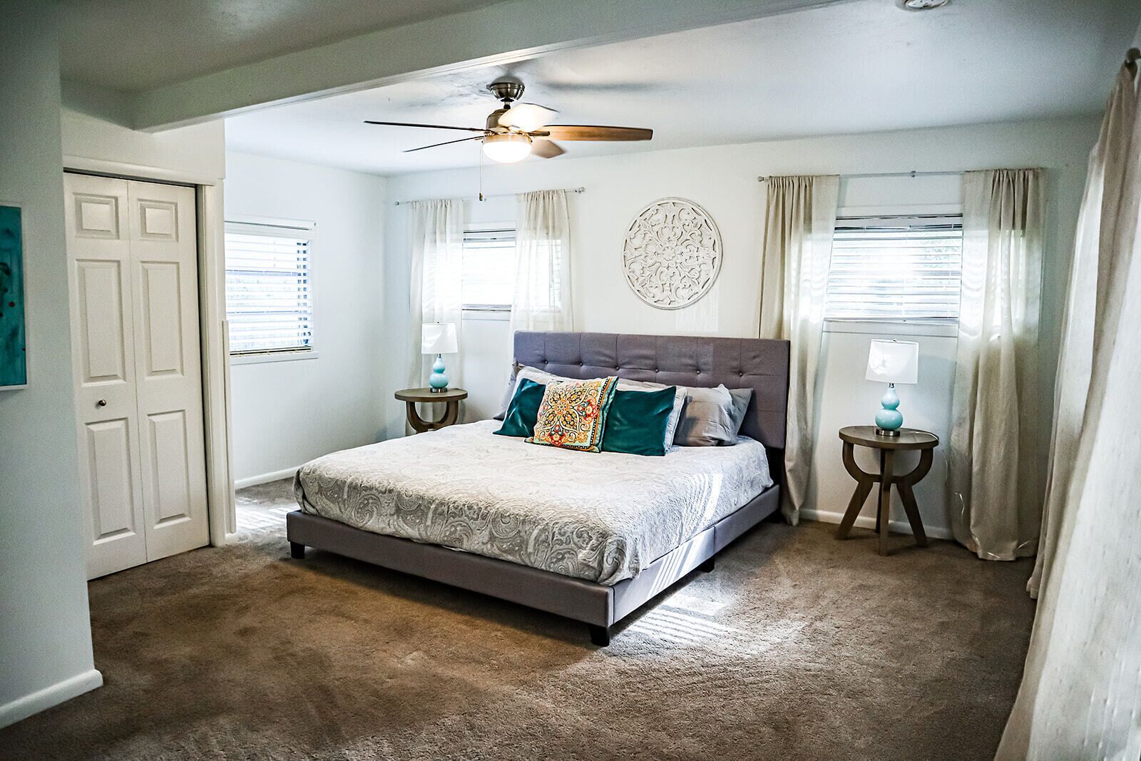 Peaceful, Central 4BD with Carport and 65" TV!