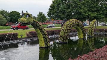 Enceinte de l’hébergement