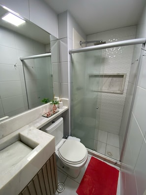 Dusche, Toilettenpapier